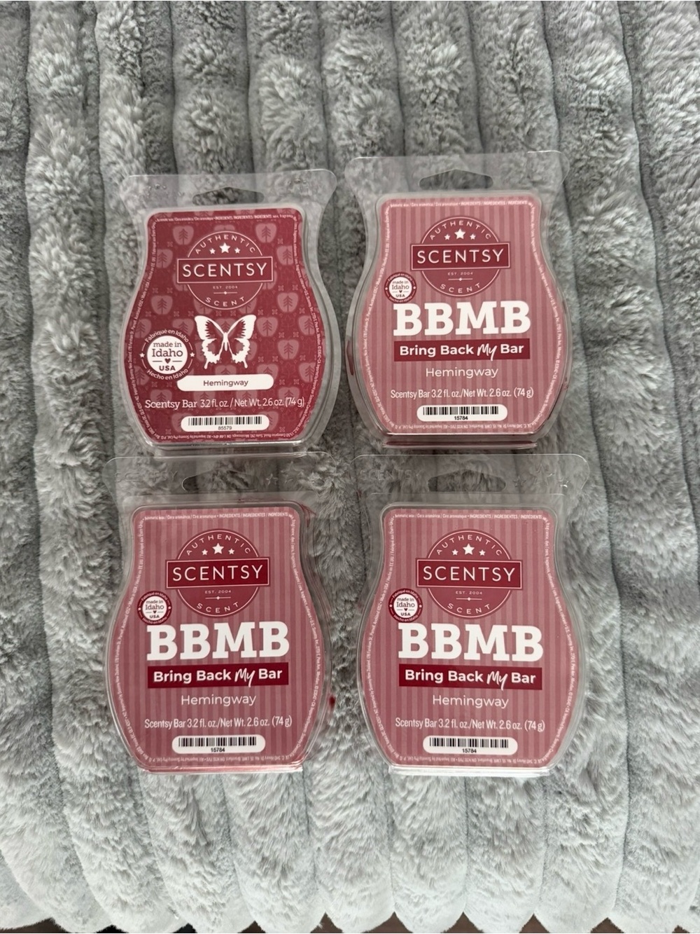 Scentsy BBMB Wax Bars Hemingway